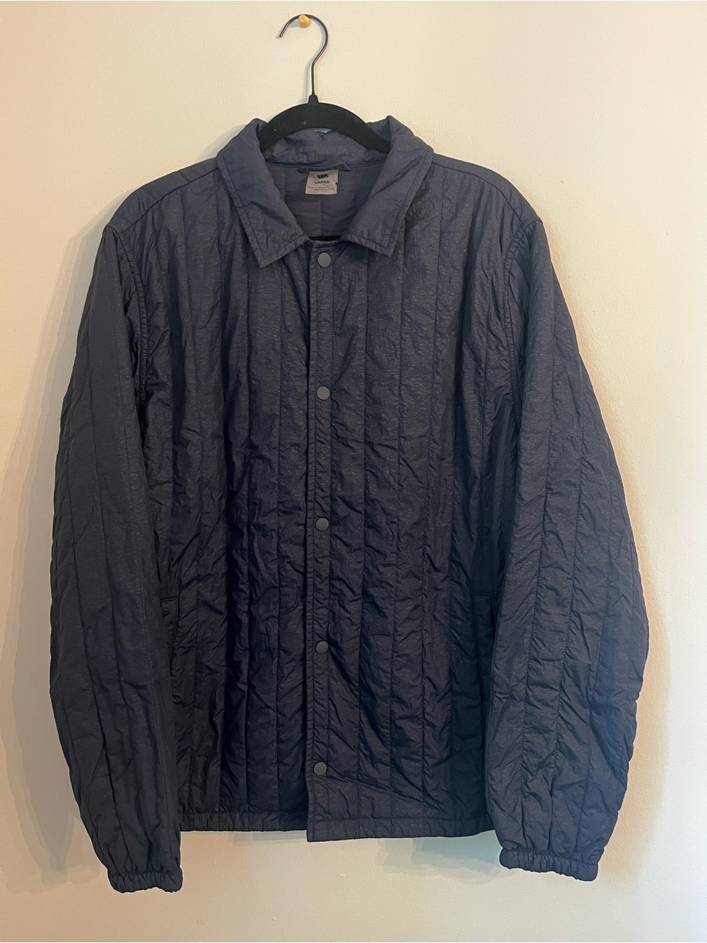 VRST golf Men's Lightweight Navy Quilted Jacket